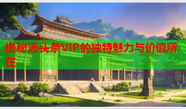 揭秘汤头条VIP的独特魅力与价值所在