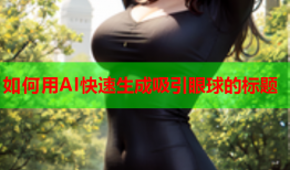 如何用AI快速生成吸引眼球的标题