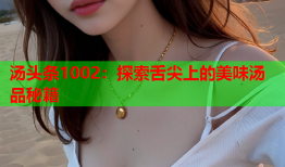 汤头条1002：探索舌尖上的美味汤品秘籍