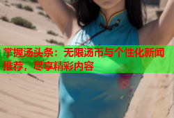 掌握汤头条：无限汤币与个性化新闻推荐，尽享精彩内容