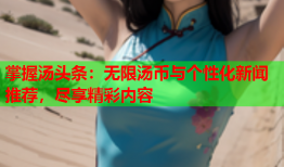 掌握汤头条：无限汤币与个性化新闻推荐，尽享精彩内容