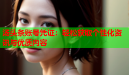 汤头条账号凭证：轻松获取个性化资讯与优质内容
