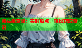 汤头条空降：实时热点，轻松获取资讯