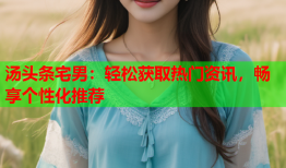 汤头条宅男：轻松获取热门资讯，畅享个性化推荐