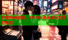 掌握热点资讯，ttt.ttis汤头条让你实时追踪