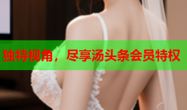 独特视角，尽享汤头条会员特权