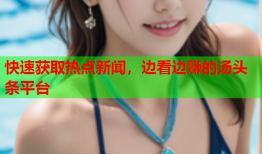 快速获取热点新闻，边看边赚的汤头条平台