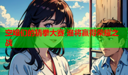 空姐们的猜拳大赛 谁将赢得荣耀之战