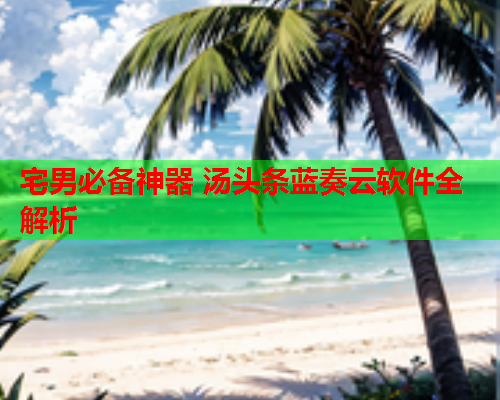 宅男必备神器 汤头条蓝奏云软件全解析