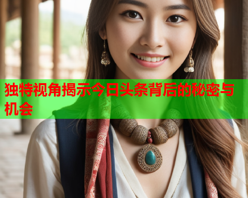 独特视角揭示今日头条背后的秘密与机会
