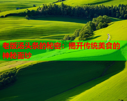 老版汤头条的秘密：揭开传统美食的神秘面纱