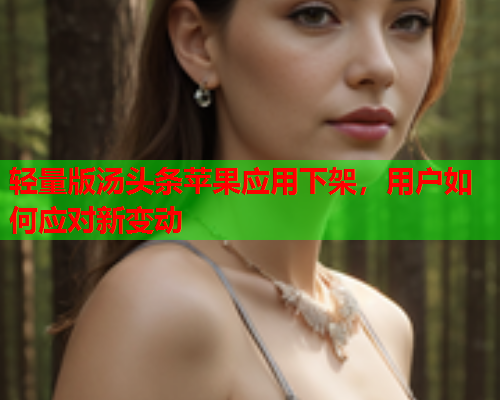 轻量版汤头条苹果应用下架，用户如何应对新变动