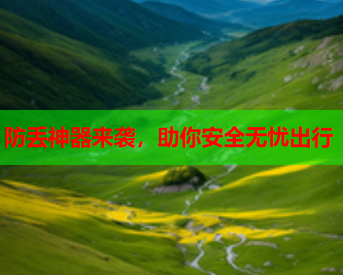 防丢神器来袭，助你安全无忧出行