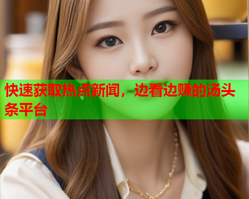 快速获取热点新闻，边看边赚的汤头条平台
