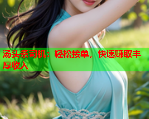 汤头条司机：轻松接单，快速赚取丰厚收入