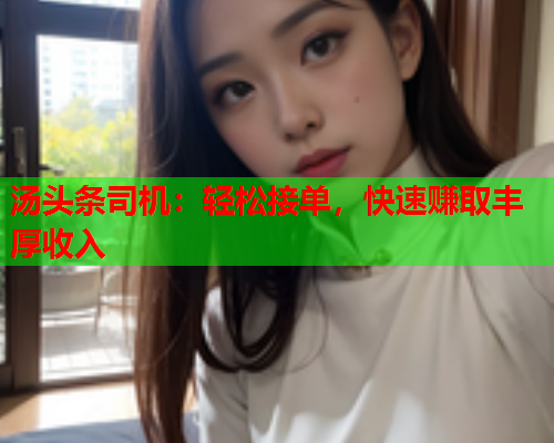 汤头条司机：轻松接单，快速赚取丰厚收入