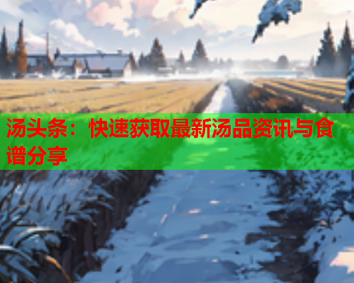 汤头条：快速获取最新汤品资讯与食谱分享