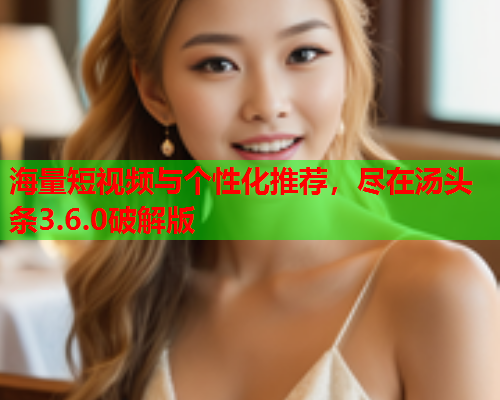 海量短视频与个性化推荐，尽在汤头条3.6.0破解版